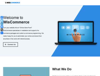 wiscommerce.com screenshot