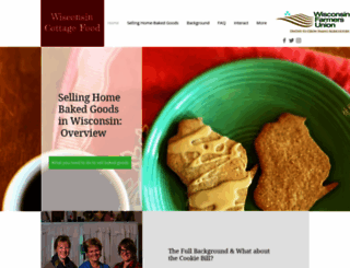 wisconsincottagefood.com screenshot