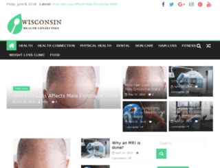 wisconsinhealthconnection.com screenshot