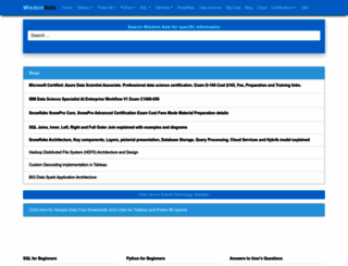 wisdomaxis.com screenshot