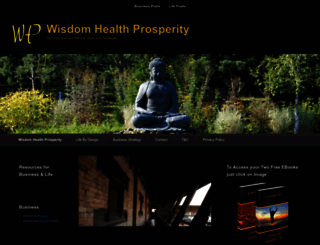 wisdomhealthprosperity.com screenshot