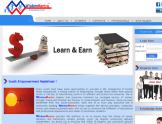 wisdommantra.com screenshot
