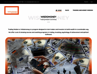 wisdomoney.com screenshot