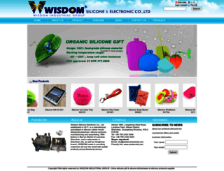 wisdomsilicone.com screenshot