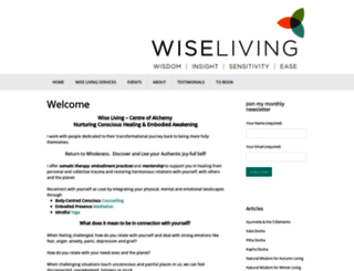 wise-living.co.za screenshot