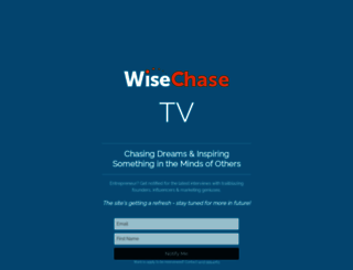 wisechase.tv screenshot