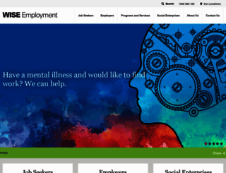 wiseemployment.com.au screenshot