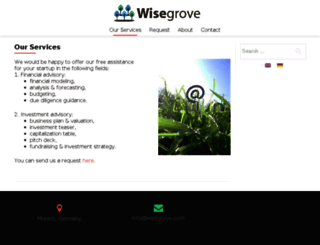 wisegrove.com screenshot