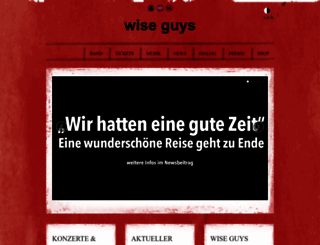 wiseguys.de screenshot