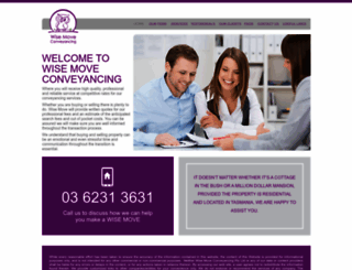 wisemoveconveyancing.com.au screenshot