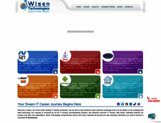 wisentechnologies.com screenshot