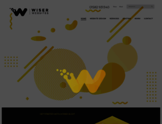 wiserwebsites.com screenshot