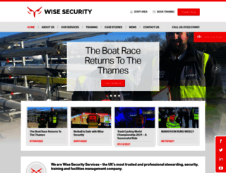 wisesecurityservices.co.uk screenshot