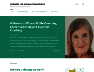 wisewolfcoaching.com screenshot