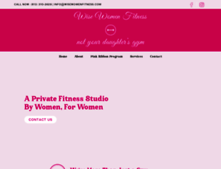 wisewomenfitness.com screenshot