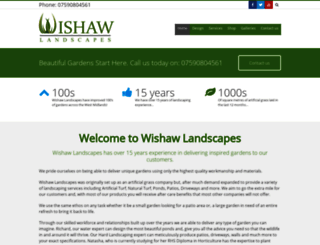 wishawlandscapes.co.uk screenshot