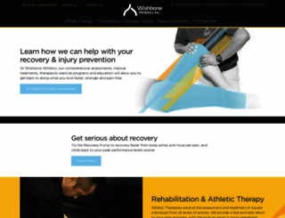 wishboneathletics.com screenshot