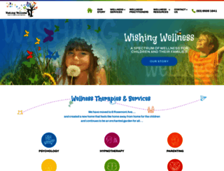 wishingwellness.com.au screenshot
