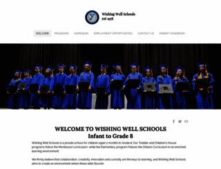 wishingwellschools.com screenshot