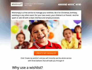 wishsimply.com screenshot