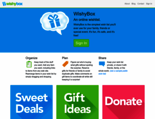 wishybox.com screenshot