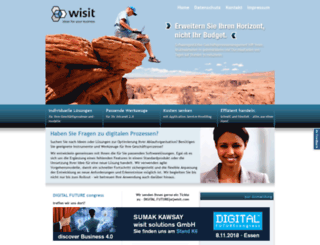 wisit-solutions.com screenshot