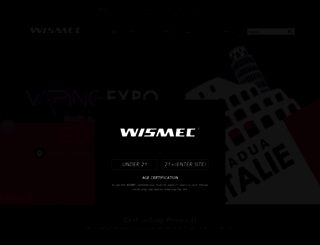 wismec.com screenshot