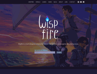 wispfire.com screenshot