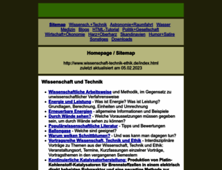 wissenschaft-technik-ethik.de screenshot