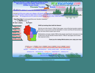 wisvacations.com screenshot