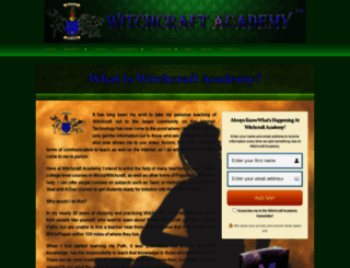 witchcraft-academy.com screenshot