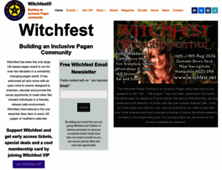 witchfest.net screenshot