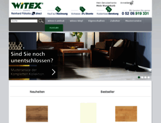 witex-laminat-shop.de screenshot