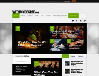 withmydegree.org screenshot