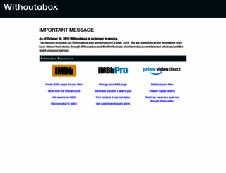 withoutabox.com screenshot