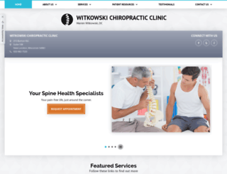 witkowskichiropractic.com screenshot