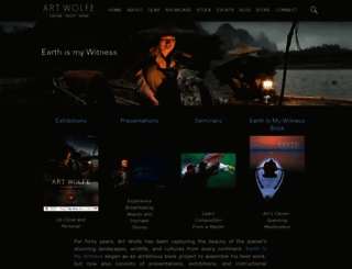 witness.artwolfe.com screenshot
