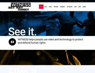 witness.org screenshot