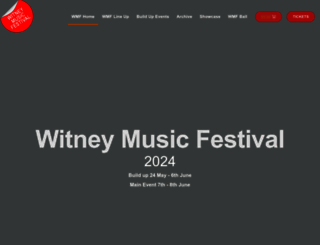 witneymusicfestival.com screenshot