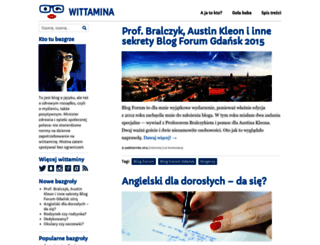 wittamina.pl screenshot