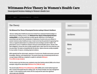 wittmannpricetheory.wordpress.com screenshot
