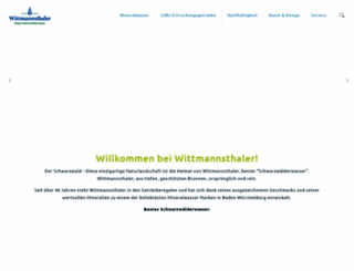 wittmannsthaler.de screenshot