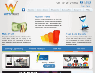 wittyvalues.com screenshot