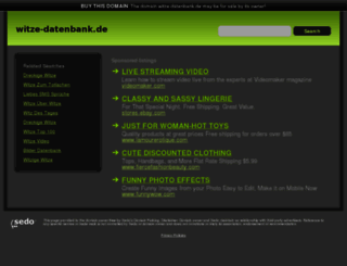 witze-datenbank.de screenshot