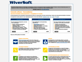 wiversoft.nl screenshot
