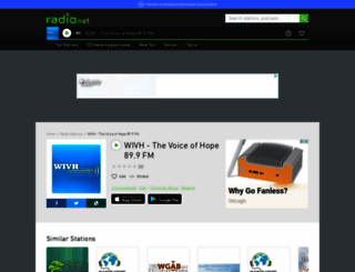 wivh.radio.net screenshot