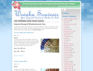 wiwahasouvenir.com screenshot