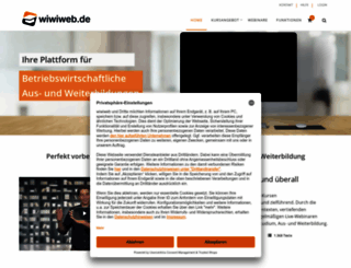 wiwiweb.de screenshot