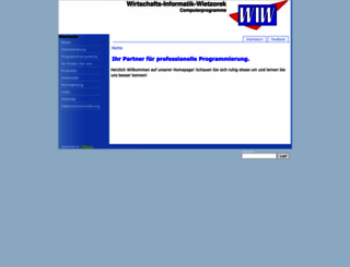 wiwsoftware.de screenshot