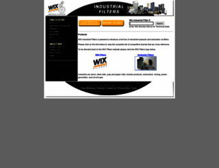 wixindustrialfilters.com screenshot